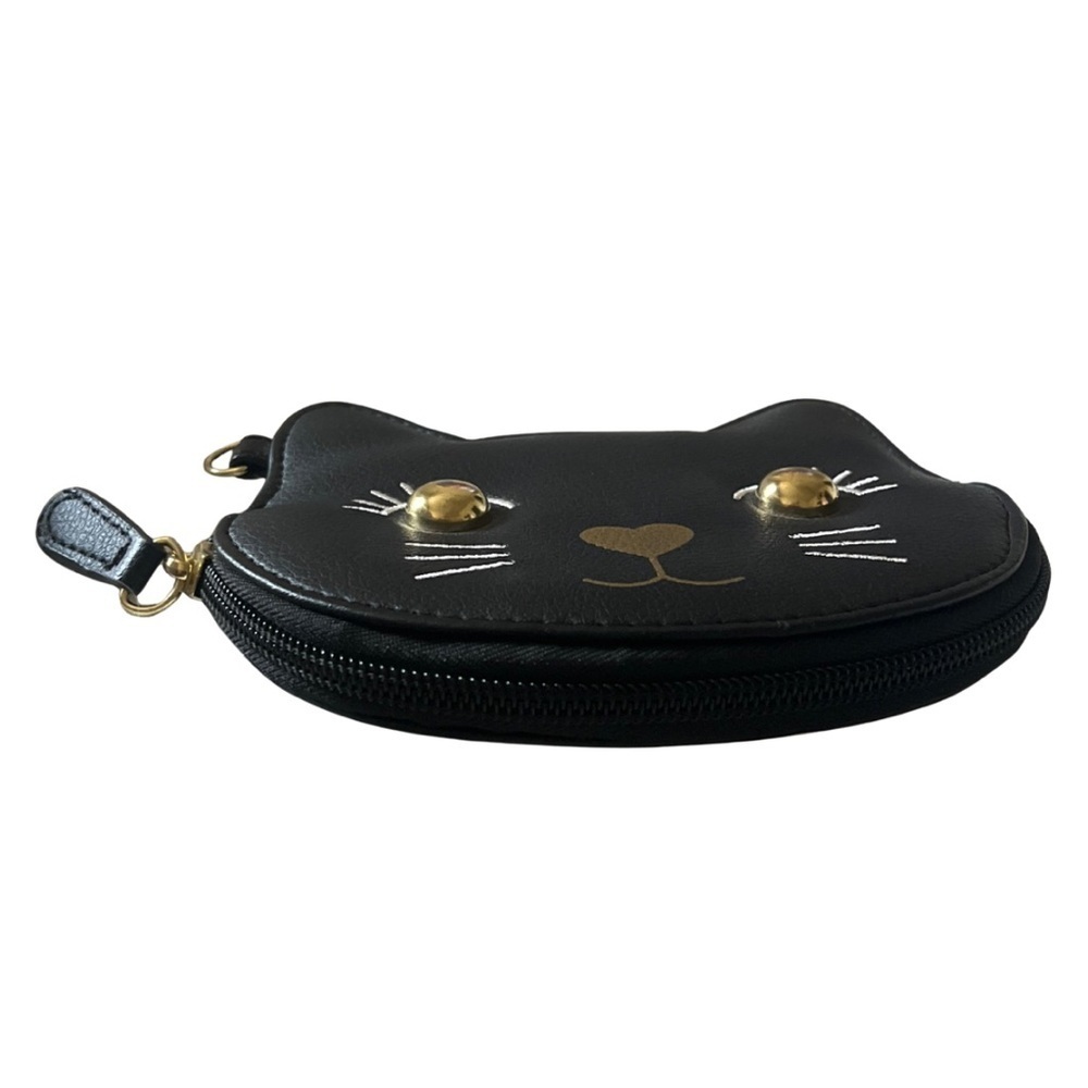 MUST HAVE Betsey Johnson Black Cat Coin Purse Pouch Collectible - Picture 3 of 5